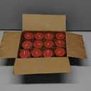 3 Pack 3x6 Inch Red Pillar Candles for Romantic Valentine's Day and Christmas, Unscented Column Candle for Home Restaurants, Smokeless Dripless and Clean Burning Emergency Candle