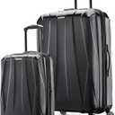 Samsonite Centric 2 Hardside Expandable Luggage with Spinner Wheels, 2-Piece Set (20/28),Black