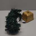 Mini Christmas Tree Tabletop Artificial Fiber Optic Christmas Trees with Gold Base 24 Inch Ideal for Holiday Decorations