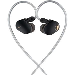 Moondrop CHU II High Performance Dynamic Driver IEMs Interchangeable Cable in-Ear Headphone Black