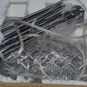 Assemer Crystal Floor Lamps  Modern Silver Standing Lamp with 3 CCT LED Bulbs for Elegant Home Decor Living Room and Bedroom Lighting