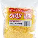 Hygloss 2 oz Curly Doll Hair For Crafts Blonde- Premium Synthetic Hair for Doll Making, Puppets, and Arts & Crafts Projects Easy Application, 4 Colors (2 Ounce (Pack of 1))