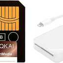 SmartMedia Card 64MB SM Memory Card Smart Media Card W/Lighting to Memory Card Reader