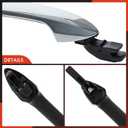 A-Premium Front Right Passenger Side Exterior Door Handle - Compatible with Honda Accord 2013-2017, Pilot 2015-2020 - for Models Without Smart Key Entry, Chrome Finish