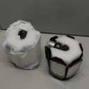 Adiding LED Garage Light Rotatable 2 Pack, Bright Basement Shop Ceiling Bay Lighting Fixture w/ 6 Adjustable Panels Screw in E26 E27 Bulb Base for Attic, Shed, Warehouse, Home Gym, Utility, Workshop