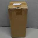 Vurkcy 4 inch Inlet Exhaust Tip, 5" Outlet 12" Overall Length Stainless Steel Exhaust Tail Pipe, Bolt-On, Rolled Edge, Slant Sleek Angle Cut, Polished Tailpipe, Black