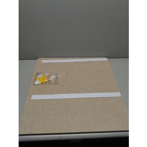 Lurrose Cork Board: 47 x Bulletin Board with 25 Push Pins - Cute Room Decor for Home Office School Wall Decorations