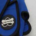 Dog Knee Brace Hind Leg - Orthopedic Brace for Dogs - Integrated Support Strap for Canine Cruciate Ligament, Luxating Patella, Dislocation Injury - Includes Bandana Collar - Blue & Black