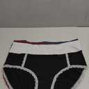 DUKAWA Women Underwear Cotton High Waisted Soft Briefs Full Coverage Comfort Panties Multipack, 5 Pieces, 2XL