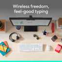 Logitech MK270 Wireless Keyboard and Mouse Combo for Windows, 2.4 GHz Wireless, Compact Mouse, 8 Multimedia and Shortcut Keys, 2-Year Battery Life, for PC, Laptop - White