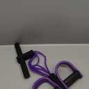 Multifunction Tension Rope, 6-Tube Elastic Yoga Pedal Puller Resistance Band, Natural Latex Tension Rope Fitness Equipment, for Abdomen/Waist/Arm/Leg Stretching Slimming Training (Purple)