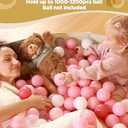 Large Ball Pit for Toddlers - 44 in Baby Ball Pit with Pop-Up Playmat, Foldable Kids Ball Pool, Dog Play Pit, Indoor and Outdoor Use, Hold Over 1000 Balls, Balls Not Include (Beige)