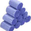 PATIKIL 10 Rolls Latch Hook Yarn Kit, Precut Rugs Yarn for Making Crochet Bundles, Tapestry DIY Craft for Adults Beginners, Dark Purple