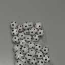 Civaner 20 Pcs Mini Soccer Basketball for Kids 4 Inch Inflatable Rubber Small Basketballs Gifts Toddlers Bouncy Toys Balls for Sports Beach Pool Theme Party Favor(Soccer Style)