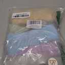 Molasus Women's Cotton Underwear High Waisted Full Coverage Ladies Panties (Regular & Plus Size) M