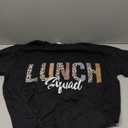 Lunch Squad School Counselor Food Service Crew Lunch Lady T-Shirt, L