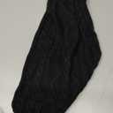 PUPTECK Winter Cat Sweater Coat - Soft Warm Cold Weather Clothes Knitwear for Kittens & Small Dogs Indoor Outdoor Wearing, Knitted Classic for Doggies Kitties Girls Boys, Black, L