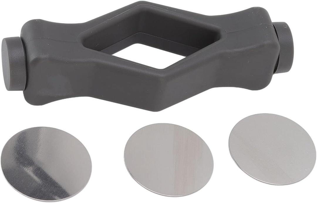 Front Load Washer Door Prop, Washing Machine Door Prop Stopper Flexible Mouth Shape Strong Washes Doors Stoping Props Prevent Accidental Closing Keep Dry for Home with 3 Adhesive Sheets(Gray)