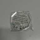 Chunful Friendship Gift for Women Girls Going Away Best Friend Birthday Gifts Friend Acrylic Plaque for Coworker Retirement Mothers Day Keepsake Decor (Cotton Flower)