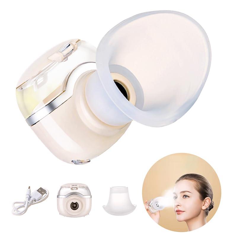 Johncase Heated Eye Sprayer for Dry Eyes Relief Mist Steamer Portable Warm Compress Eyes Mister for Eyelid,Eye Skin SPA Eye Steam Relief Dry Eyes and Stye Mini Eye Drops Tool (Small)