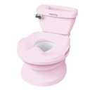 Ingenuity My Size Potty Pro in Pink, Infant Potty Training Toilet, Lifelike Flushing Sound, for Ages 18 Months, Up to 50 Pounds