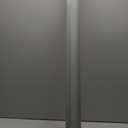 ChrisDowa Cordless Zebra Blinds for Windows, Dual Layer Free-Stop Light Filtering Window Roller Shades, Pull Down Privacy Zebra Shades for Home, Office, Bedroom, Door (44" W x 72" H, Light Grey)