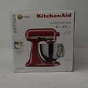 KitchenAid KSM150PSER Artisan Tilt-Head Stand Mixer with Pouring Shield, 5-Quart, Empire Red