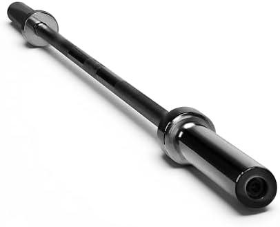 CAP Barbell 2-Inch Olympic Barbell Bars 5 ft, Black