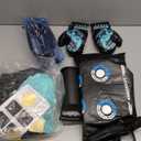 Punching Bag for Kids, 66 Inch Inflatable Boxing Bag with Boxing Gloves, Kid Boxing Set with Scoring, Light, Music, Stand Kids Punching Bag Toy for Age 4-12, for Practicing Karate, Taekwondo, MMA