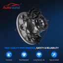 Autoround 4WD Front Wheel Bearing and Hub Assembly Fit for Chevy Colorado 2004-2008, GMC Canyon 2004-2008, Isuzu i-350 2006 / i-370 2007-2008, Replace# 515111 515110, Left Right Side, 6 Lug w/ABS