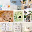 HTVRONT Printable Vinyl Sticker Paper - 70 Sheets Glossy Waterproof Sticker Paper for Inkjet Printer & Laser Printer, Dries Quickly & Tear Resistant, 8.5"x11"