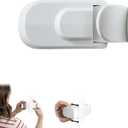 The Snap-On Door Lock Kids Can't Reach or Defeat - No Tools or Adhesives Required, Child Proof Door Lock, Simple Install, Child & Pet Proof Locks 1pcs