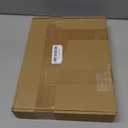 Office Cubicle Shelf - Height Adjustable Corner Shelf with Adjustable Hooks (Large White)