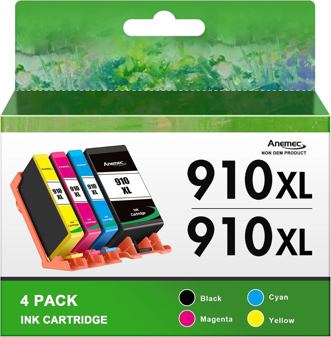 910XL Ink Cartridges for HP Printers 