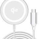 Yootech for Mag-Safe Charger, Qi2 Certified Super Fast Wireless Charging Pad, Real 15W Magnetic Charging Compatible with iPhone 17/17 Pro/17 Pro Max/Air/16/15/14/13/12 Series(No Adapter)(Silver)