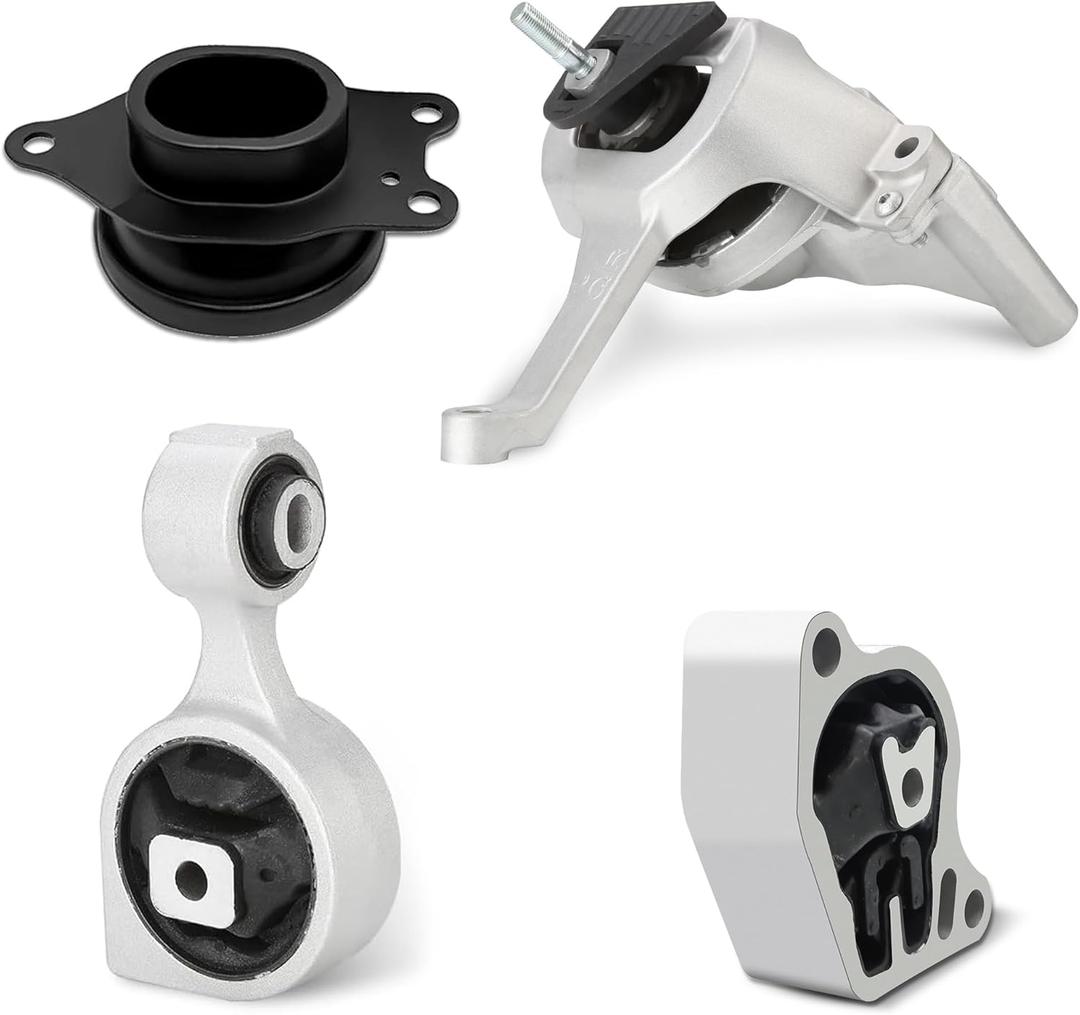 Engine Motor Mount Kit Compatible for Nissan Altima 2007 2008 2009 2010 2011 2012 2013 2014 2015 2016 2017 2.5L, Set of 4 Auto Transmission Motor Mounts Replaces A4339 A4340 A4350 A4353