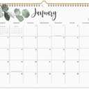 Cabbrix 2026 Wall Calendar, 12 Monthly Calendar Runs from January 2026 to December 2026, Home Schooling Planner for Family and School, Wirebound,15 x 12 Inches