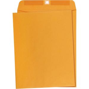 Amazon Basics Clasp Kraft Envelopes for Documents, Gummed Mailing, 10" x 13", 100-Pack