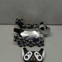 NQD Robot Dog Toy, 360Rotate Remote Control Robot Dog with Dancing & Sound FX, Remote Control Cars RC Stunt Robotic Dogs with LED Eyes, Electronic Pet Toys Gifts for Boys Kids Age 3-5 6-7 8-12 (Big, Sliver)