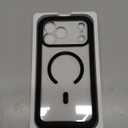 Miracase for iPhone 17 Pro Max Case 6.9" Full-Body Phone Case with Built-in Glass Screen Protector& Full Camera Protector, Camera Control [Magnetic with MagSafe] Drop Proof 17 ProMax Cover, Black