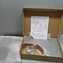 Floating Corner Shelves Set of 3, Solid Wood Picture Wall Shelf, Floating Shelves for Storage for Bedroom Kitchen Bathroom Living Room (Burnt)