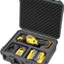 Case for Dewalt Oscillating Multi Tool - Waterproof Hard Tool Box for Dewalt Multi-Tool: DCS356B | DCS354B | DCS353B, Power Tool Kit Bag for Dewalt 20V Max Oscillating Tool/Battery/Charger (Case Only)