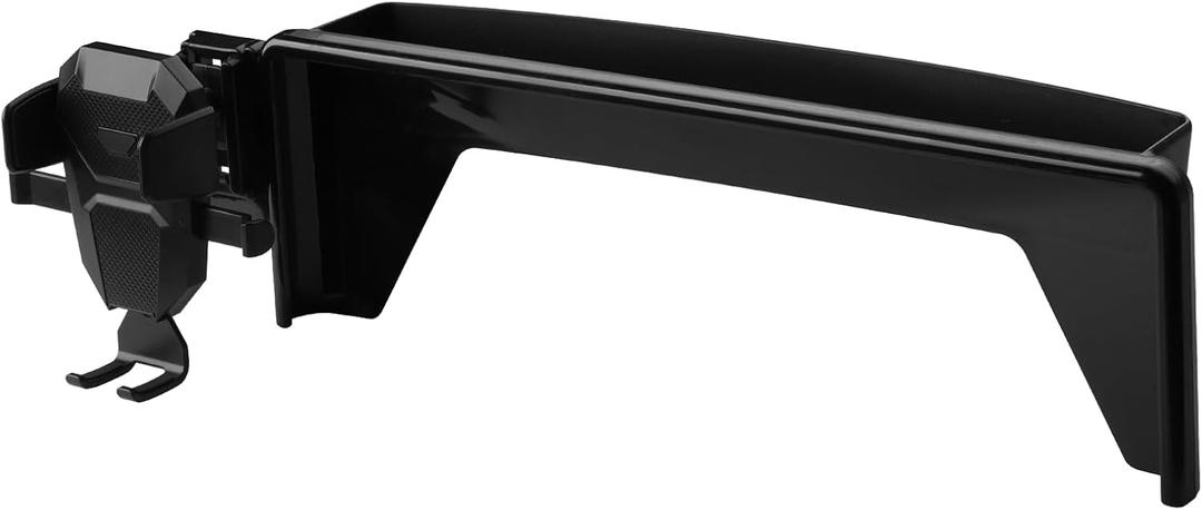 FIILINES Phone Holder for Honda Accord 2023-2026 (Fit 12.3" Touch Screen), Phone Mount with Dash Organizer for Accord Accessories, 360 Degree Rotation Dash Mount Cell-Phone Holder, Black