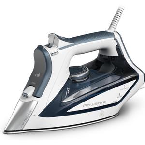 Rowenta Focus Excel Steam Iron for Clothes, Anti-Drip Protection, Iron Steamer for Clothes, 1725 Watts, DW5280, Grey