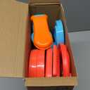 Crelloci 3 in 1 Color Dough Kitchen Creations Set, Ice Cream Spaghetti Burger Maker Machine, Art Crafts Food Modeling Toys, Accessories Tools Kit for Boys Girls Kids Toddlers Ages 3+ (12 Colors Dough)