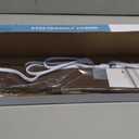 Leetdud Under Cabinet Lighting Plug in or Hardwired Built-in Dimmer, 24 Inch 12W, 5CCT 2700/3000/3500/4000/5000K, Linkable Counter Lights for Kitchen, ETL Dimmable LED Light Fixture, Bronze