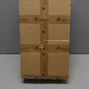 StrongTek Ergonomic Wood Foot Rest for Enhanced Circulation & Comfort, 350lbs Capacity, Rocker Balance Board for Standing Desks, Non-Slip, No Assembly, 18" Wide - Ideal for Office/Home