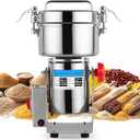 3000W Grain Mill Grinder - 32000 RPM High-Speed 1000g Electric Stainless Steel Flour Mill with 270 Swing Grinding for Grains, Millet, Spices & Coffee - Ideal for Kitchen and Commercial Use