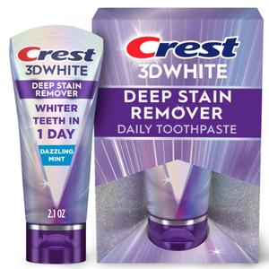 Crest 3DWhite Brilliance Deep Stain Remover Dazzling Mint Toothpaste - 2.1oz Crest 3DWhite Brilliance Deep Stain Remover Dazzling Mint Toothpaste - 2.1oz