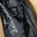 Wrangler Wesley Rolling Duffel Bag, Black, Large 30-Inch